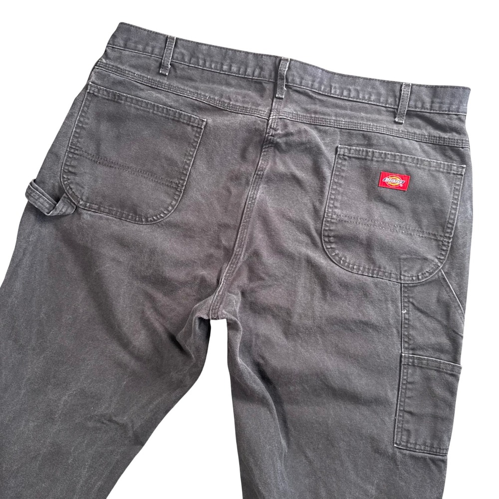 Dickies Black Duck Canvas Carpenter Pants 42x32 Workwear Utility Gorpcore Rugged